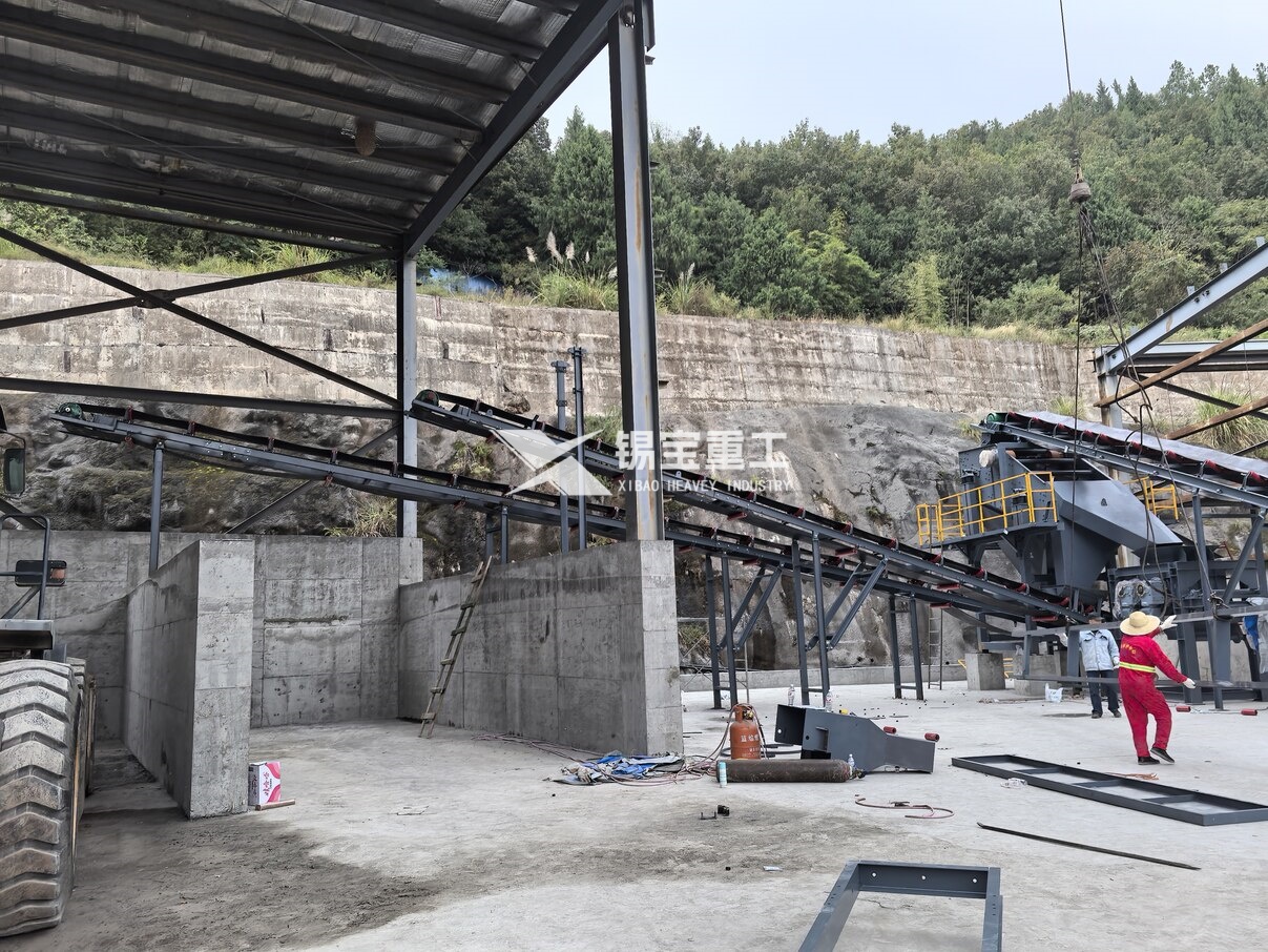 四川巴中城投現(xiàn)場（搭配徐工4000一體機）